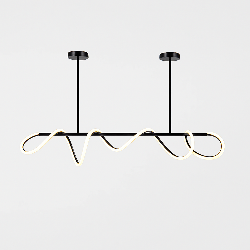 Lustre LED Moderne Design en Alliage - Intensité Variable