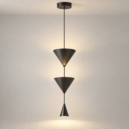 Lustre sablier LED | Cône Lumina