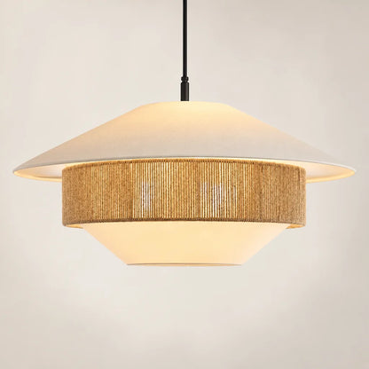 Lustre salon osier | Nara