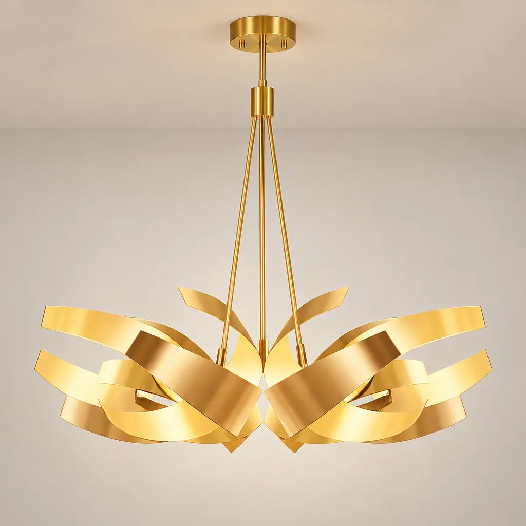 Lustre couronne ruban | Aurelle