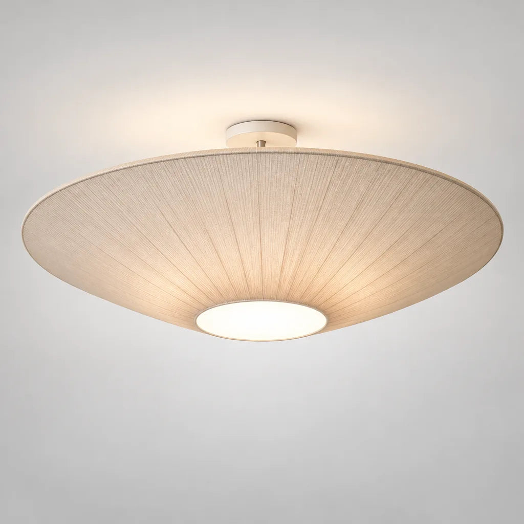 Lustre disque tissu | Solara