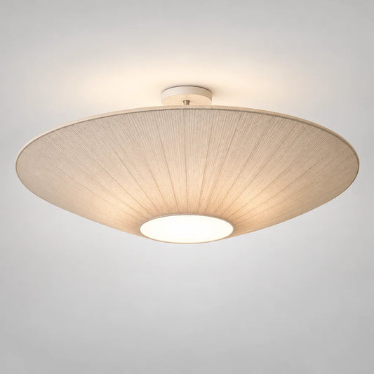 Lustre disque tissu | Solara