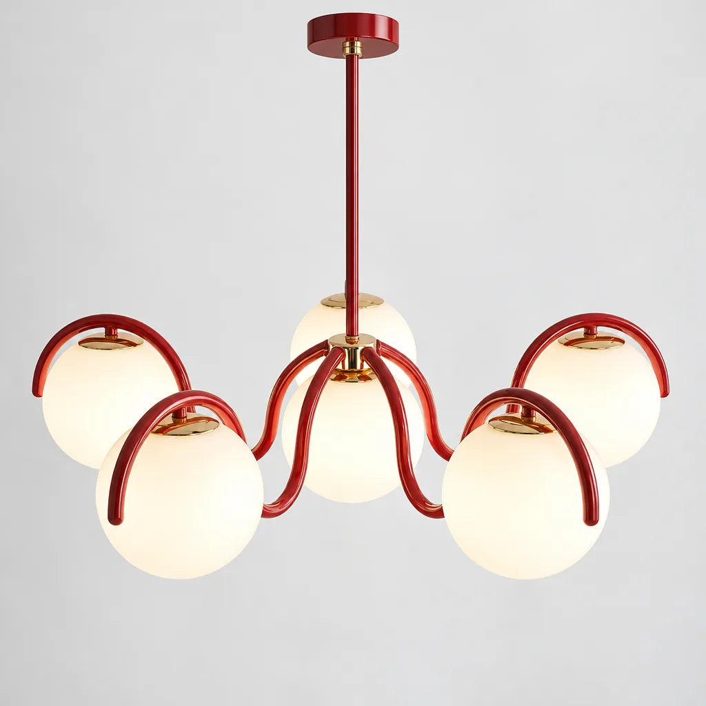 Lustre salon globes | Veloria Nova