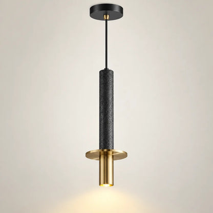 Suspension abat-jour travertin | Rocalia