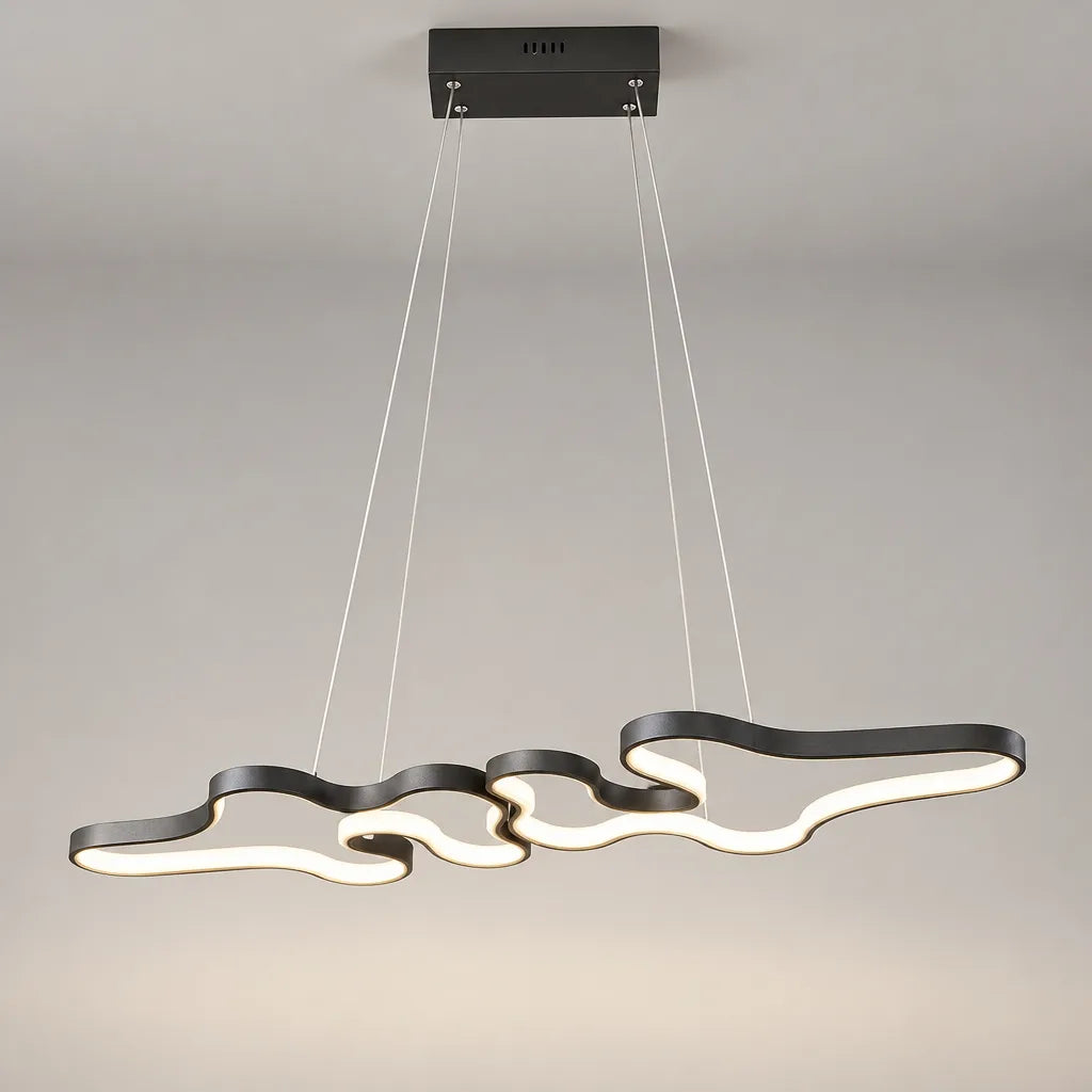 Lustre anneaux LED | Ondura