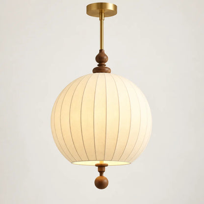 Lustre globe tissu | Arborea