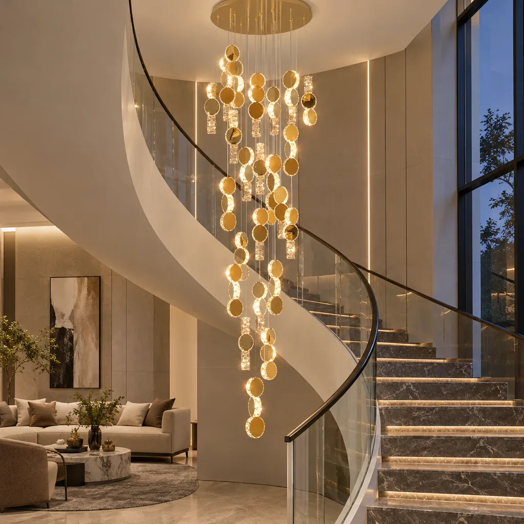 Lustre cascade cristal | Cascadia Lumina