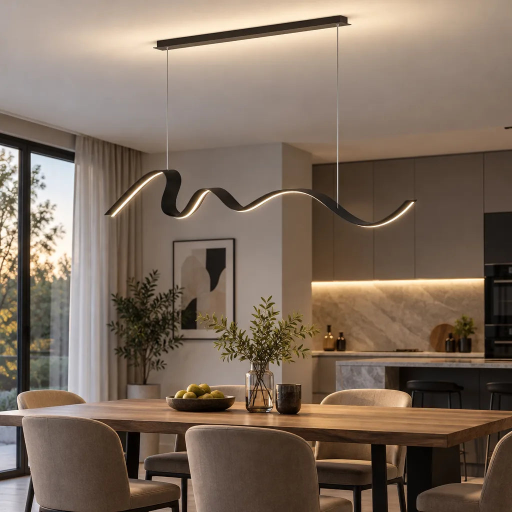 Lustre ruban led | Ondulea