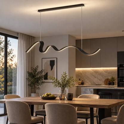 Lustre ruban led | Ondulea