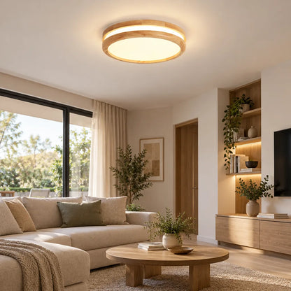 Lustre double cercle | Aura Lumi