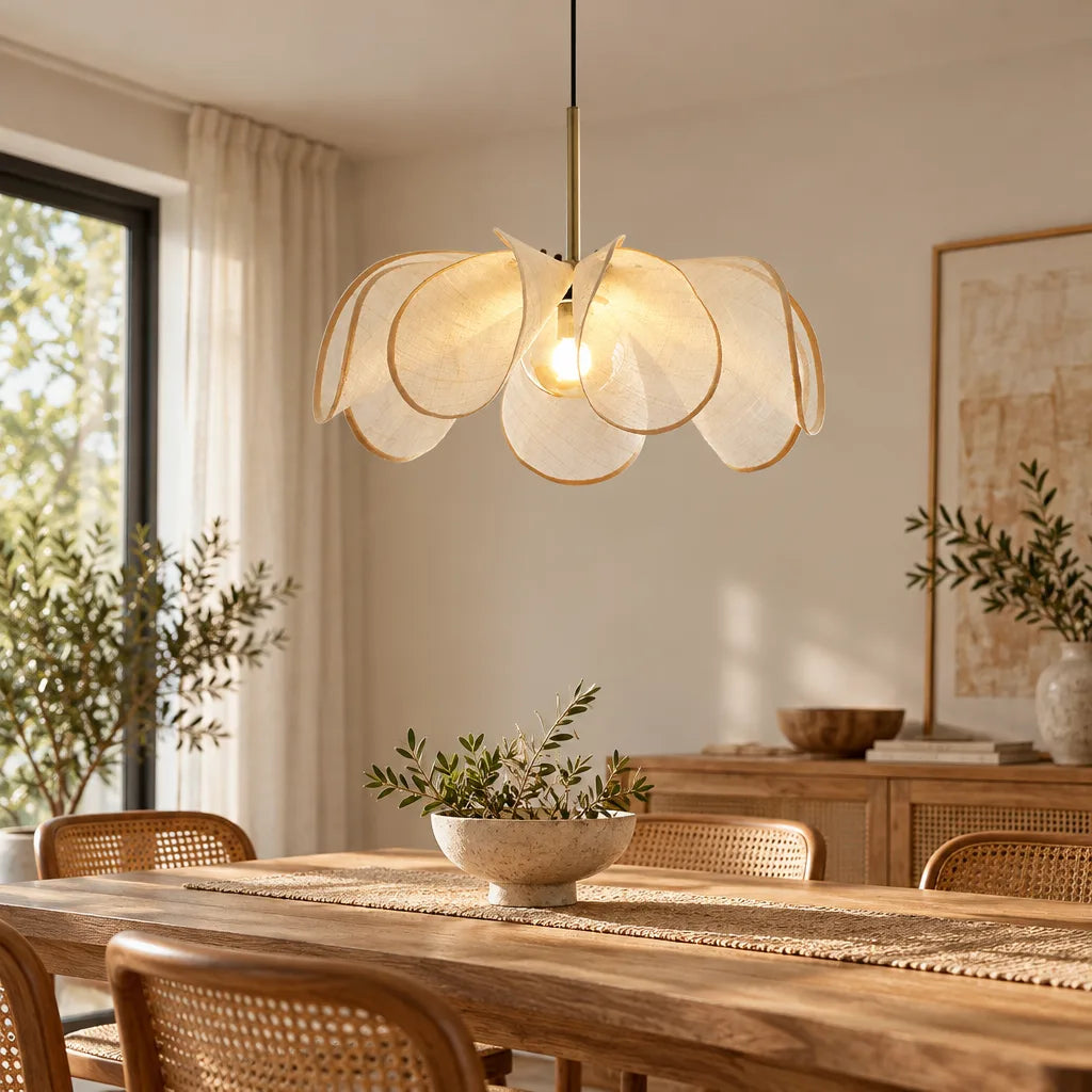 Lustre suspension bohème | Organza Doré