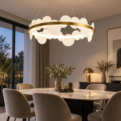 Lustre anneau doré | Orion Disc