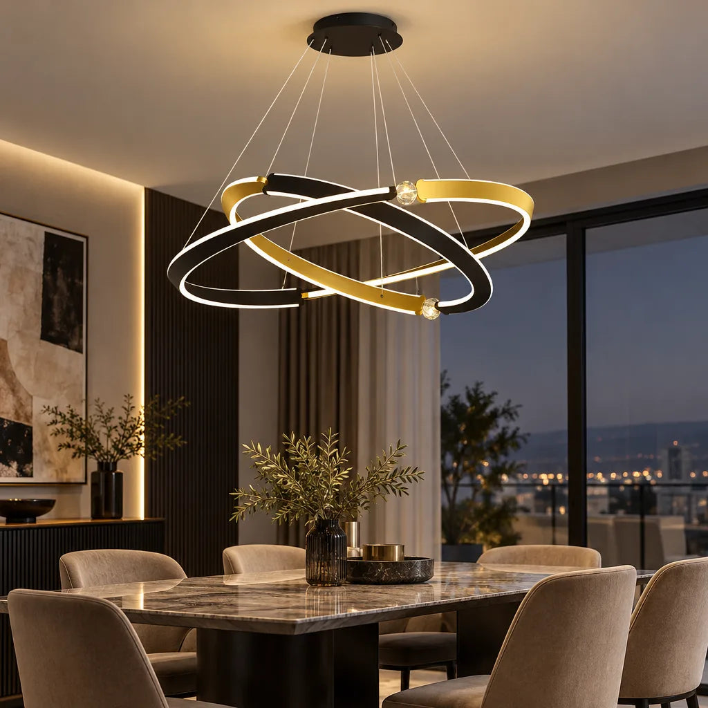 Lustre 3 anneaux | Aethel