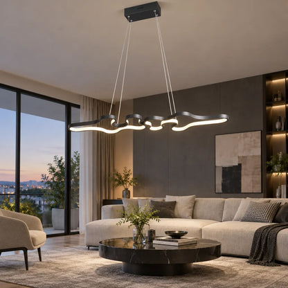 Lustre anneaux LED | Ondura