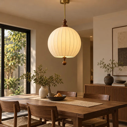 Lustre globe tissu | Arborea