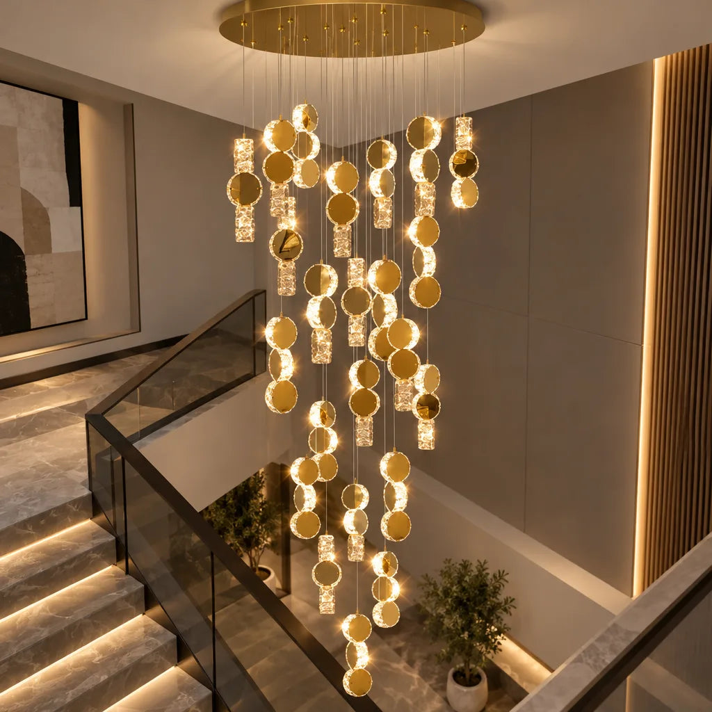 Lustre cascade cristal | Cascadia Lumina