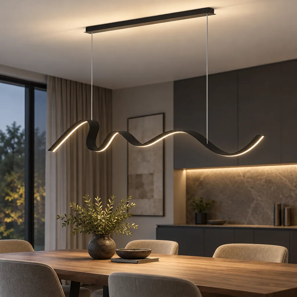 Lustre ruban led | Ondulea