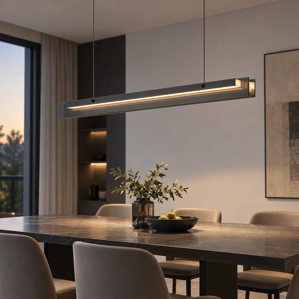 Lustre linéaire LED | Lumi Nera