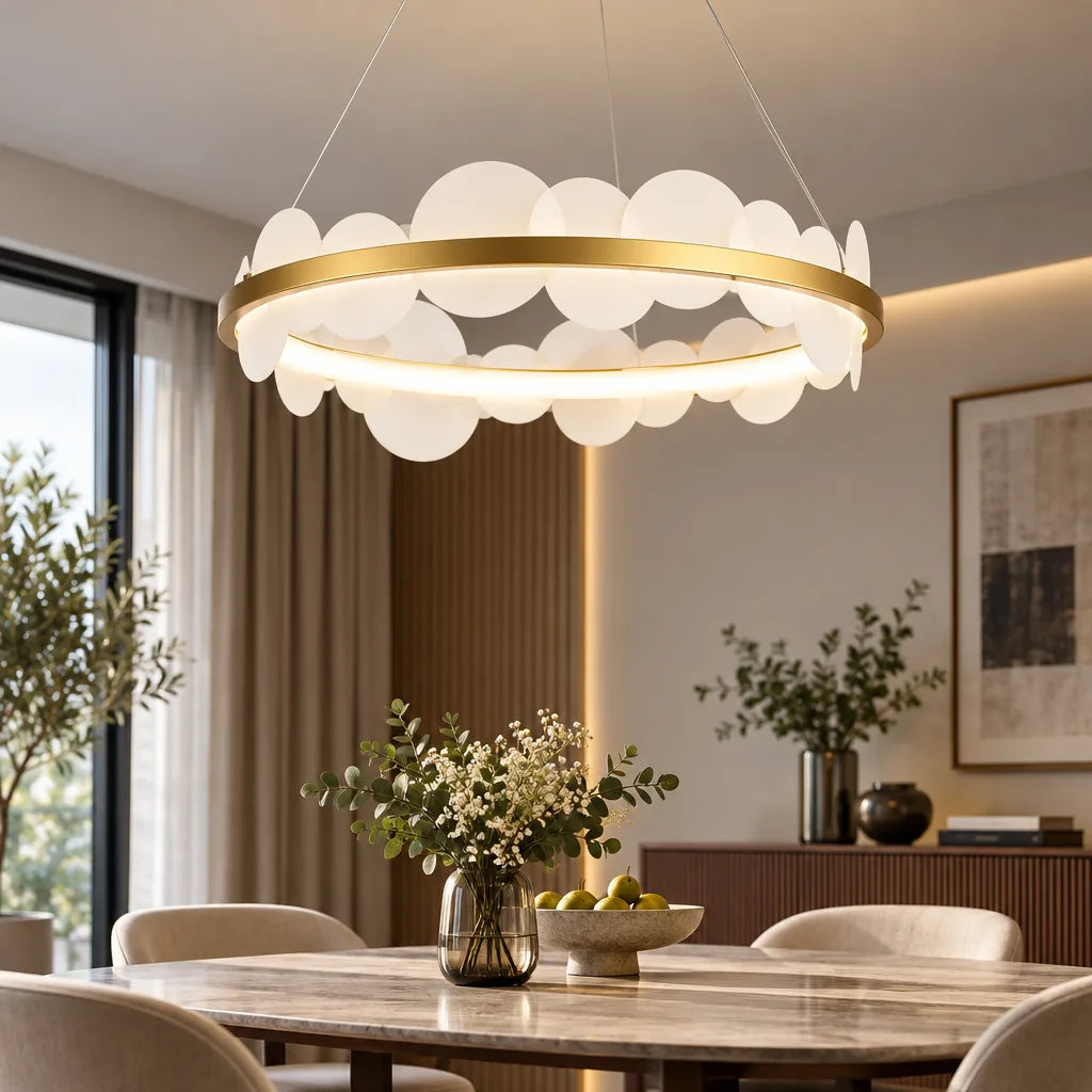Lustre anneau doré | Orion Disc