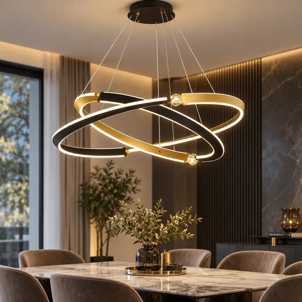 Lustre 3 anneaux | Aethel