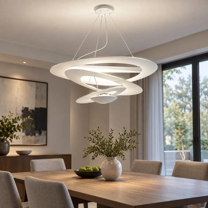 Lustre conique LED | Spirale Lumina