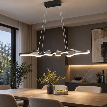 Lustre anneaux LED | Ondura