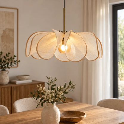 Lustre suspension bohème | Organza Doré