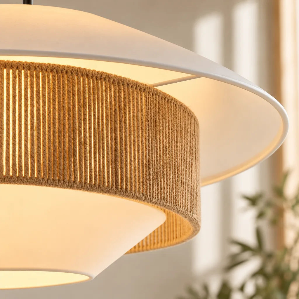 Lustre salon osier | Nara