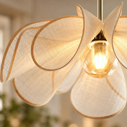 Lustre suspension bohème | Organza Doré
