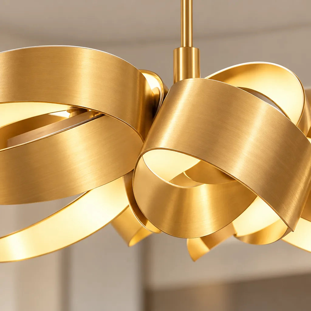 Lustre couronne ruban | Aurelle