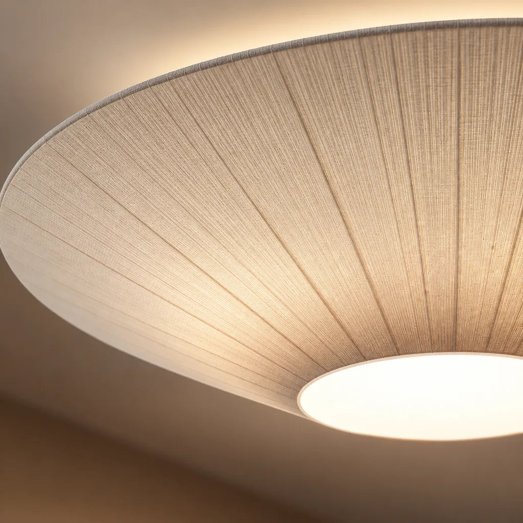 Lustre disque tissu | Solara