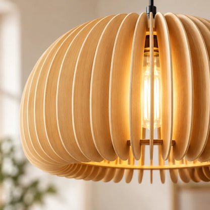 Lustre dôme bambou | Bambouo