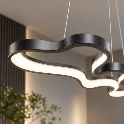 Lustre anneaux LED | Ondura