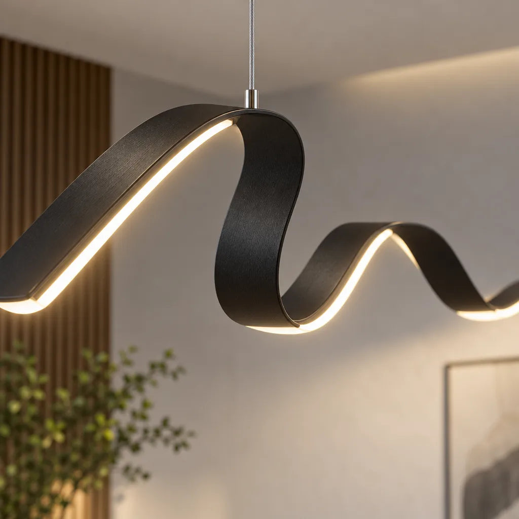 Lustre ruban led | Ondulea
