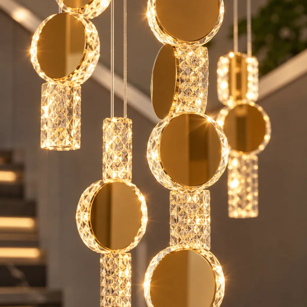 Lustre cascade cristal | Cascadia Lumina