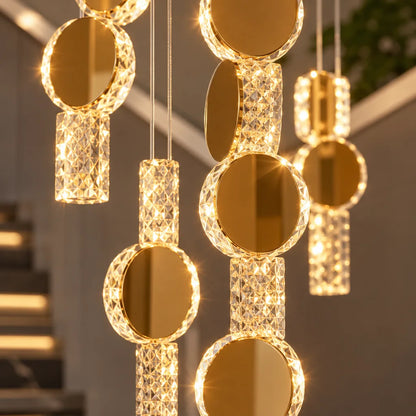 Lustre cascade cristal | Cascadia Lumina
