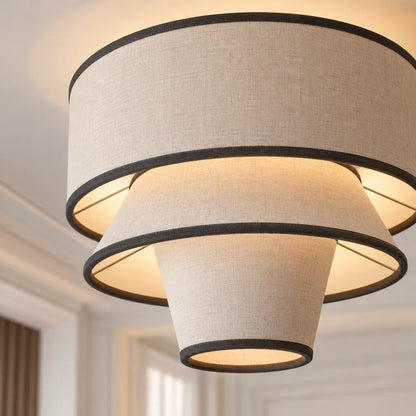 Suspension luminaire tissu | Ondula