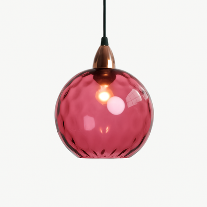 Lustre Boule Verre Moderne Scandinave LED