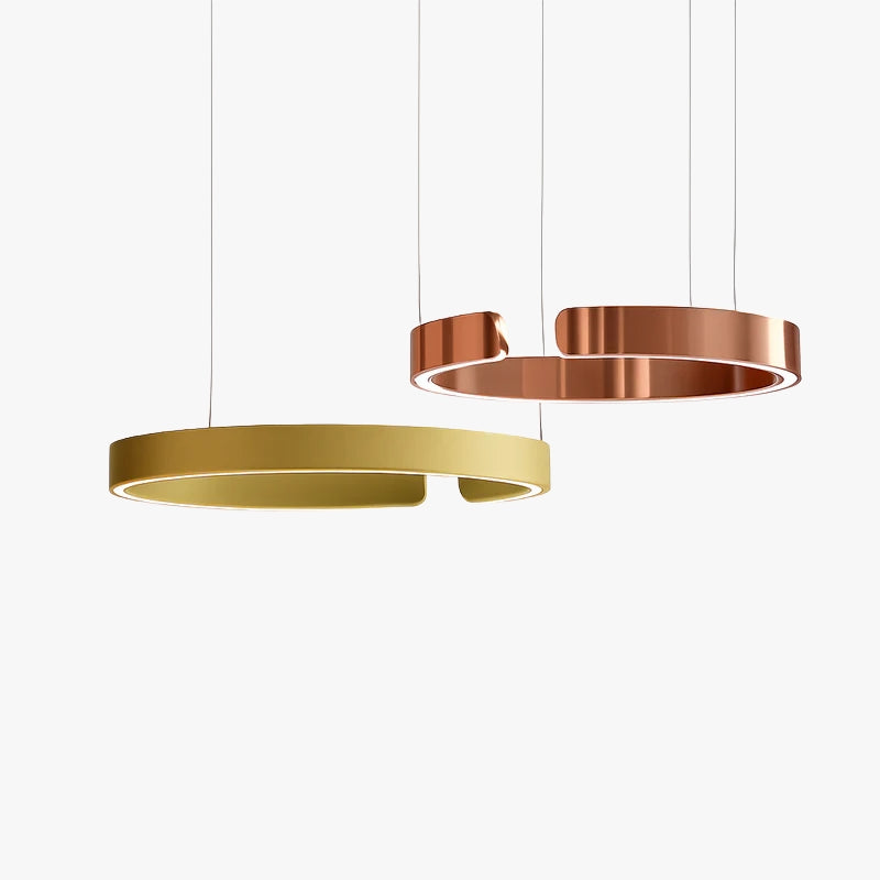 Lustre LED Moderne Anneau Scandinave