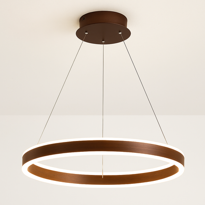 Lustre LED Anneau Moderne Design - Alliage Aluminium