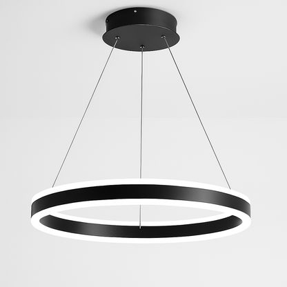 Lustre LED Anneau Moderne Design - Alliage Aluminium