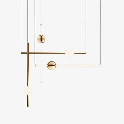 Lustre Design Doré LED Orion