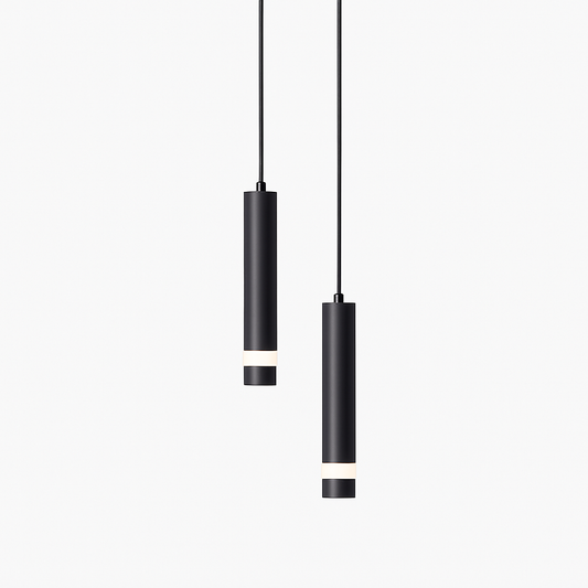 Lustre Design LED Amias : Doré ou Noir, Suspension Moderne