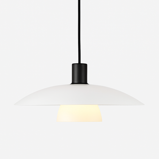 Lustre Japonais Minimaliste Verre Vintage