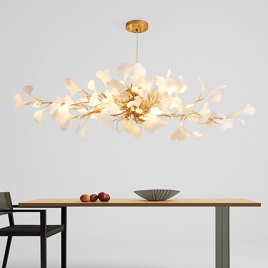 Lustre LED Céramique Ginkgo Moderne Dimmable