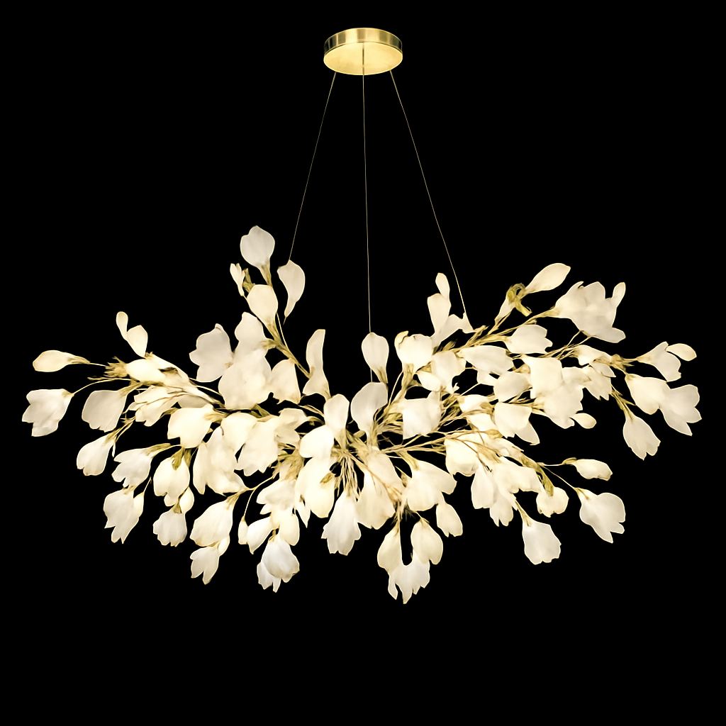 Lustre LED Céramique Ginkgo Moderne Dimmable