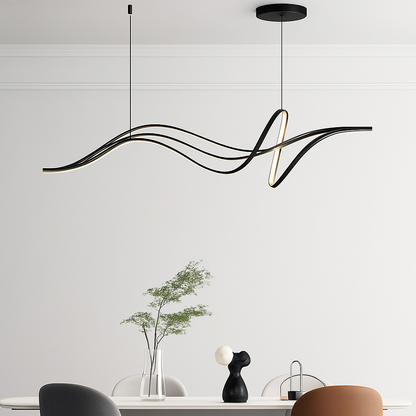 Lustre LED Moderne Dimmable Métal Suspension