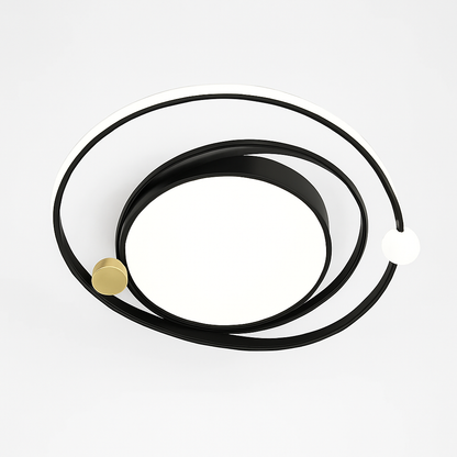 Plafonnier LED Moderne Dimmable en Fer - Design Contemporain