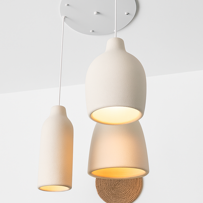 Lustre LED Wabi Sabi Ciment Design