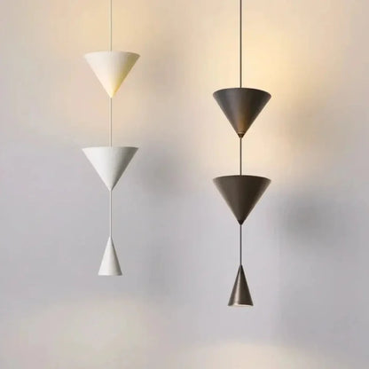 Lustre sablier LED | Cône Lumina